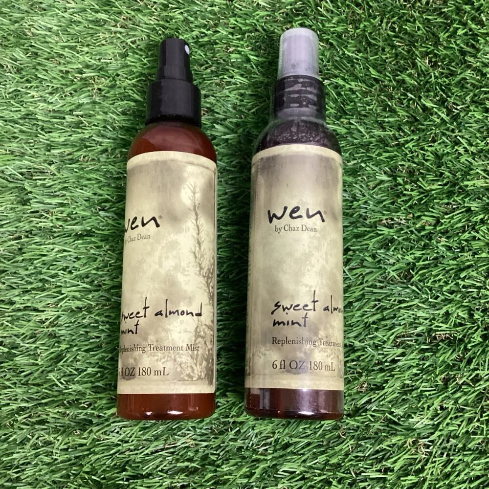Wen Hair Sweet Almond Mint Replenishing Treatment Mist 6oz x2
